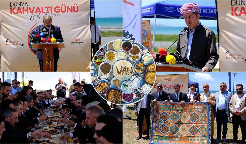 Van’da "Dünya Kahvaltı Günü" kutlandı