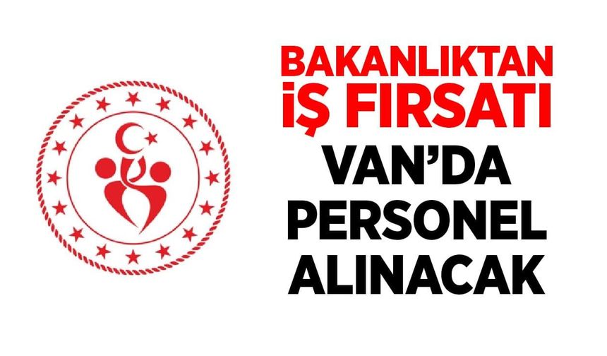 Van’da Gençlik ve Spor Müdürlüğüne personel alınacak!