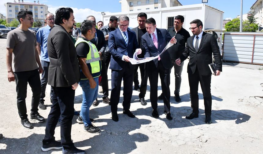 Van'da sağlık yatırımlarının yapımı sürüyor