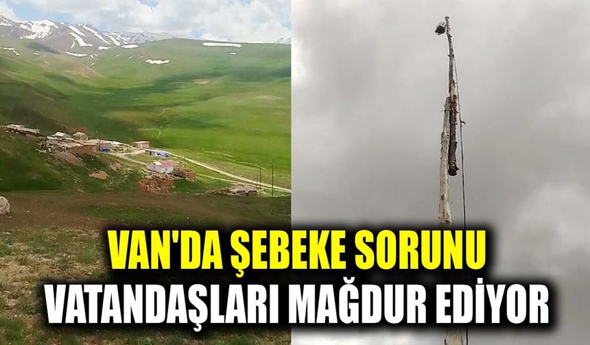 Van'da şebeke sorunu vatandaşları mağdur ediyor