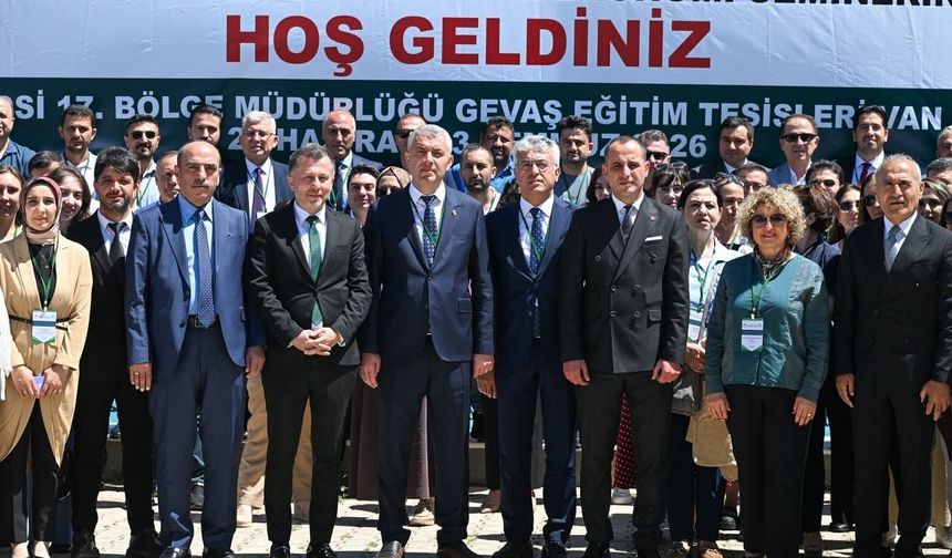 Van’da toprak drenaj ve tarımsal ekonomi semineri