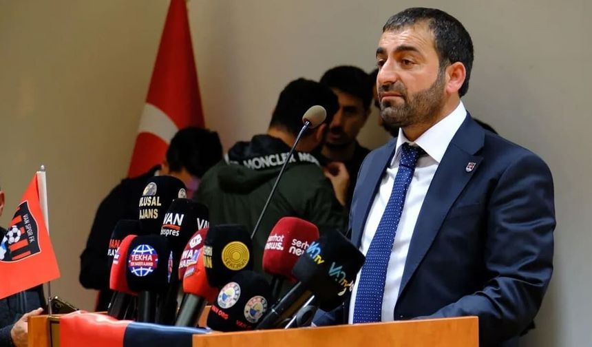 Vanspor Başkanı Şahin Aslan’dan birlik ve beraberlik mesajı