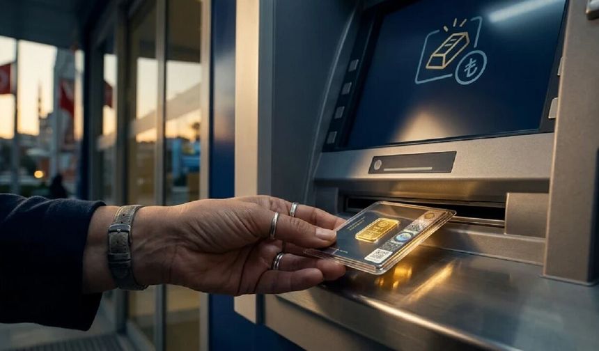 ATM'lerde gram altın satışı başladı!