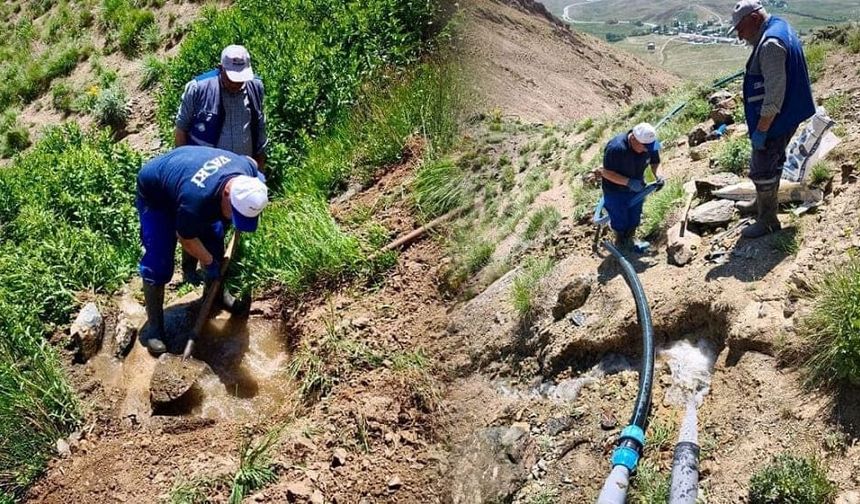 Başkale’de içme suyu arızası giderildi