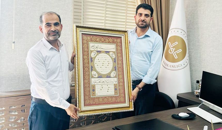 Edremit İlçe Müftülüğü’nden Tuşba İlçe Müftülüğü’ne ziyaret