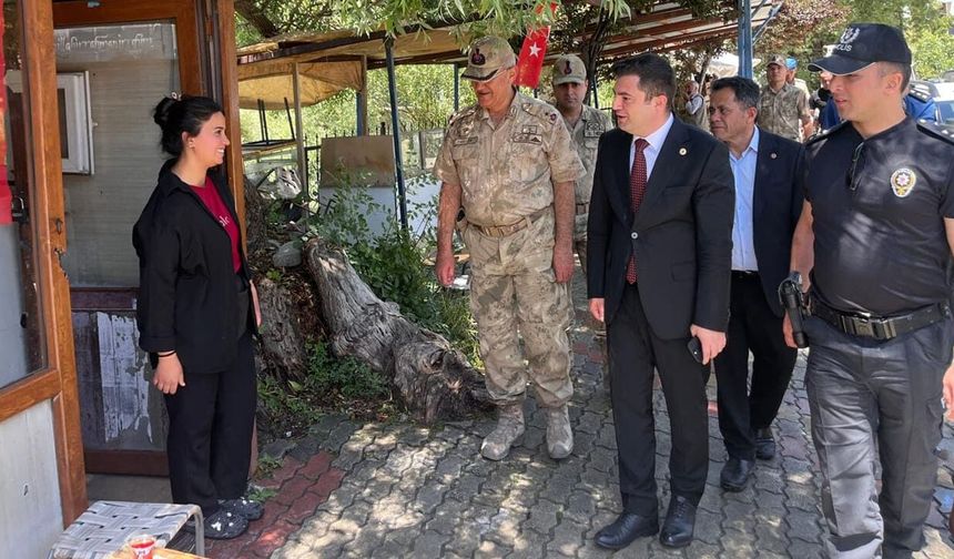 Kaymakam Sarı’dan esnaf ve sanatkârlara ziyaret
