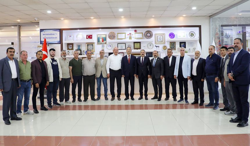 Kırgızistan Büyükelçisi Kazakbaev’den Van TSO'ya ziyaret