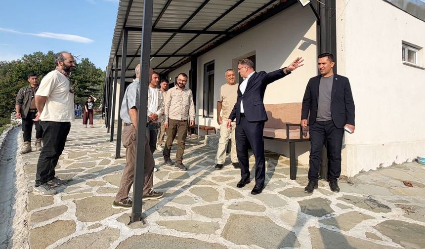Vali Balcı, Ayanis kazı bölgesinde incelemelerde bulundu