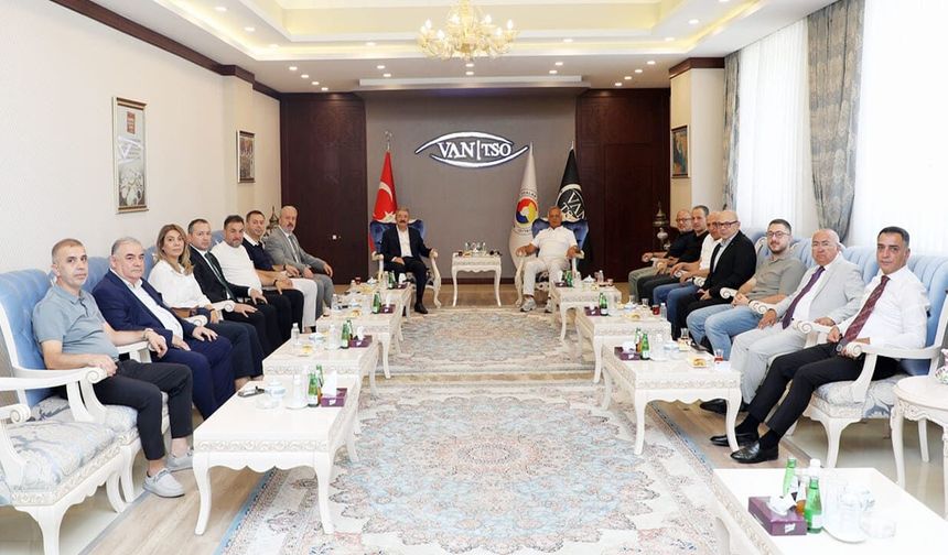 Van TSO, sigorta sektörünün güçlü paydaşlarını ağırladı
