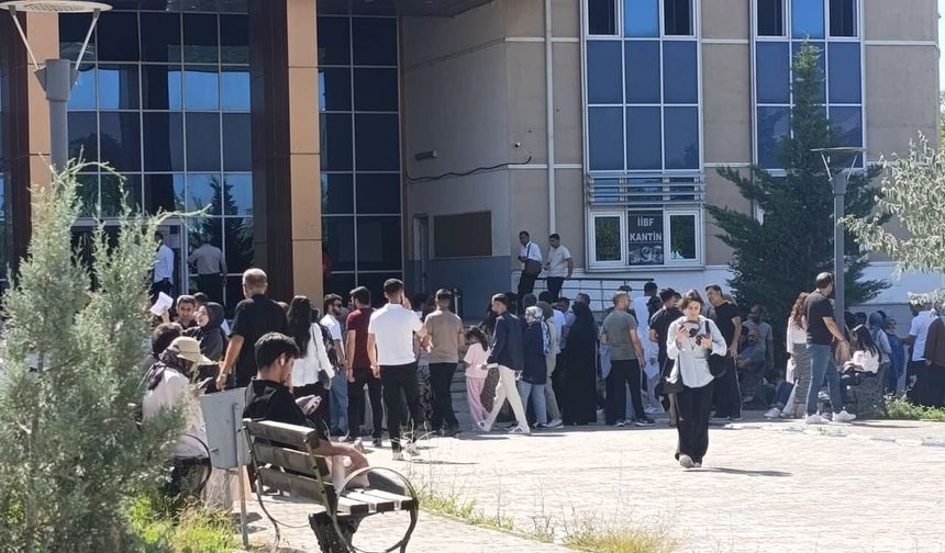 Van'da AGS sınav heyecanı başladı!