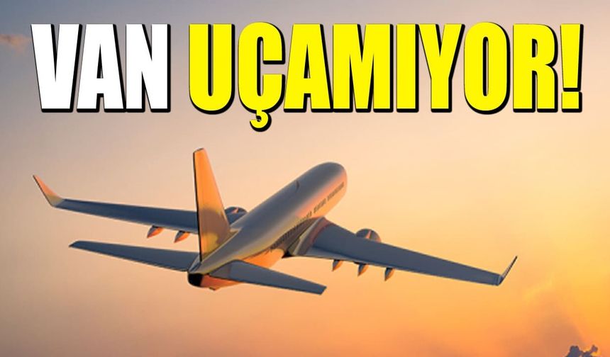 Van'da uçak seferi tepkisi: Artık imza kampanyası şart