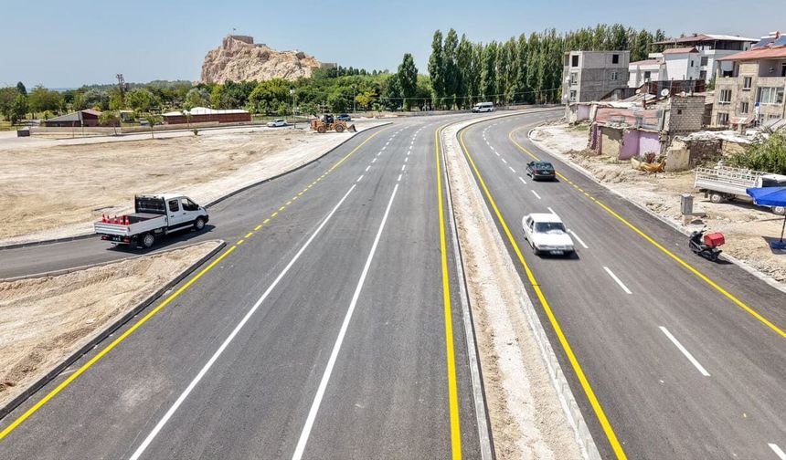 Van’da yeni bağlantı yolu tamamlandı