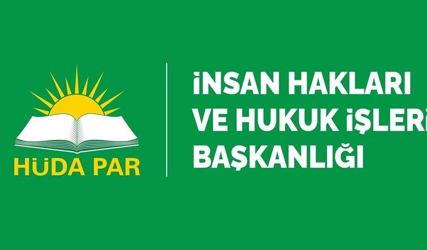 HÜDA PAR’dan gündemdeki operasyonlara ilişkin açıklama