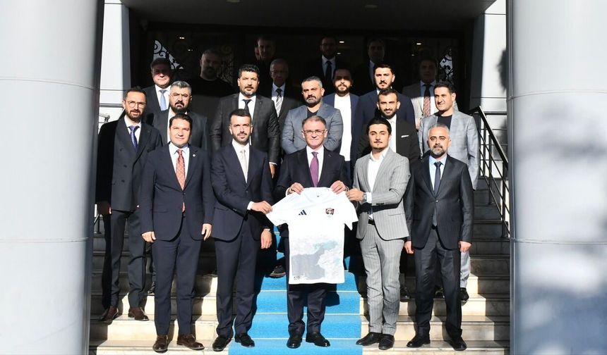 Vanspor yönetiminden Vali Ozan Balcı'ya ziyaret