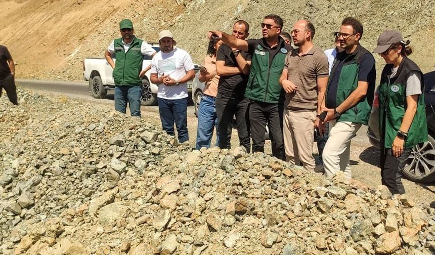 Van Gevaş’taki İkizler Göleti’nde çalışmalar yerinde incelendi
