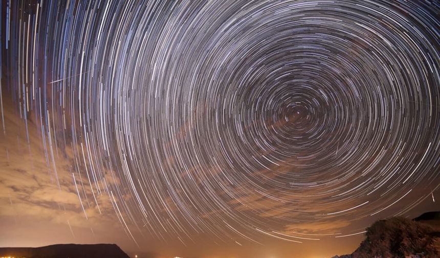 Van Gölü semalarında görsel şölen: Perseid meteor yağmuru