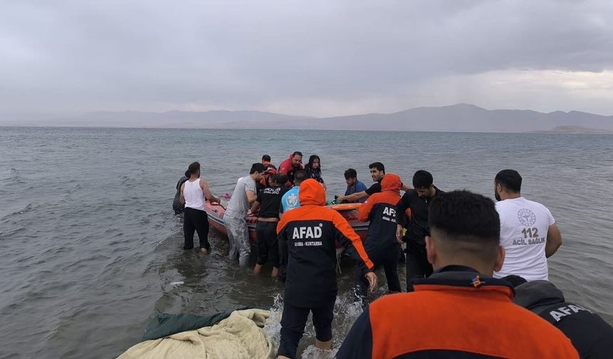 Van Gölü’ndeki boğulma olayına ilişkin AFAD’dan açıklama