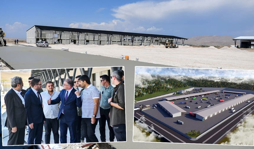 Van’da 102 dükkânlı yeni sebze halinde sona gelindi