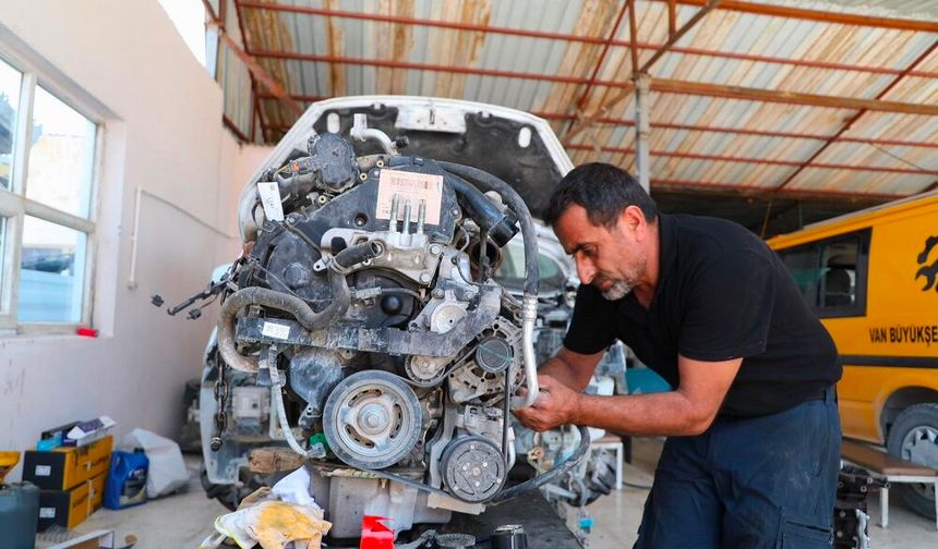 Van’da 2 bin 500 bakım ve onarımı yapıldı