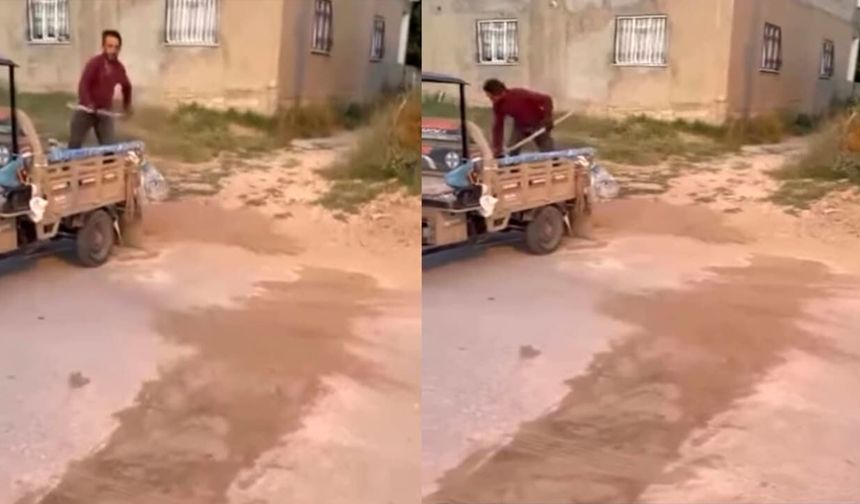 Van’da belediye çalışmayınca vatandaş kolları sıvadı