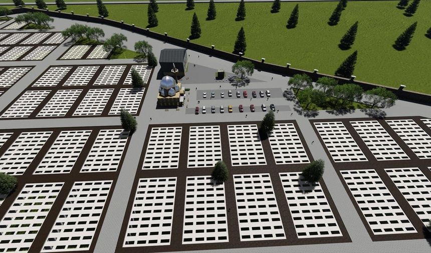 Van’da yeni şehir mezarlığı yapılıyor