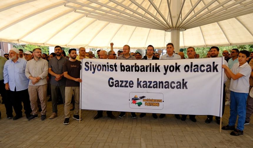 Van’dan Filistin Konvoyu’na destek açıklaması!