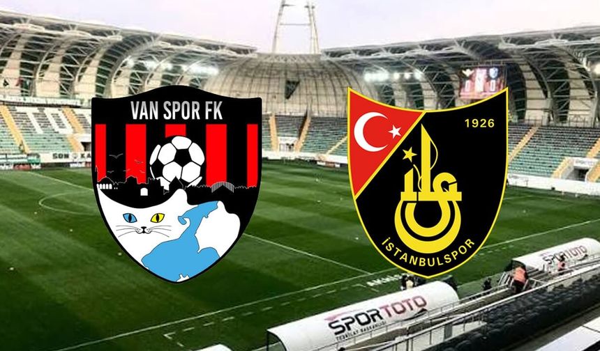 Vanspor- İstanbulspor maçının hakemi belli oldu