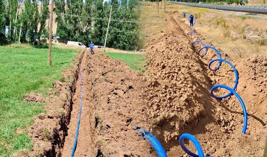 VASKİ’den Muradiye’ye 2 bin 500 metrelik içme suyu hattı
