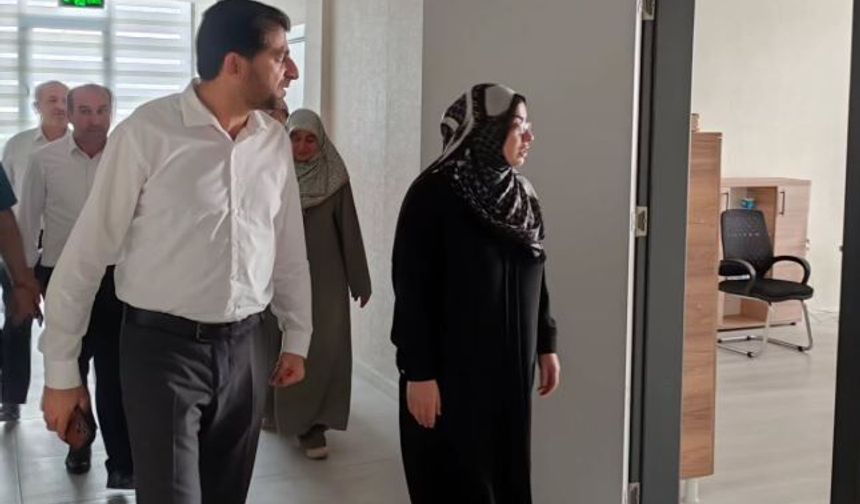 Müftü Demirtaş'tan Van Kur'an Eğitim Merkezi'ne ziyaret