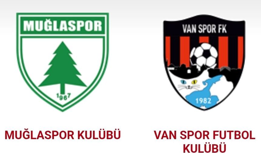 Muğlaspor- Vanspor maçında onbirler belli oldu