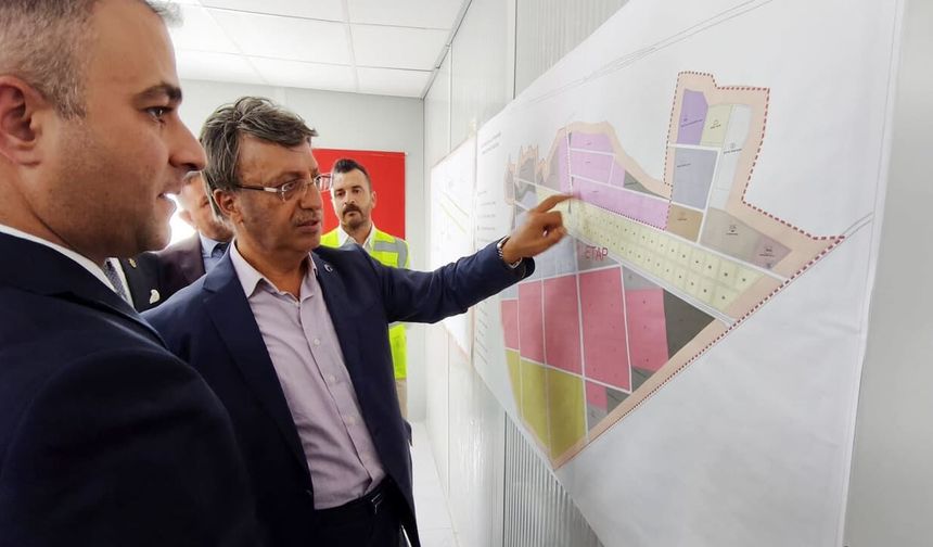 Türkmenoğlu, Van Besi OSB’de incelemelerde bulundu