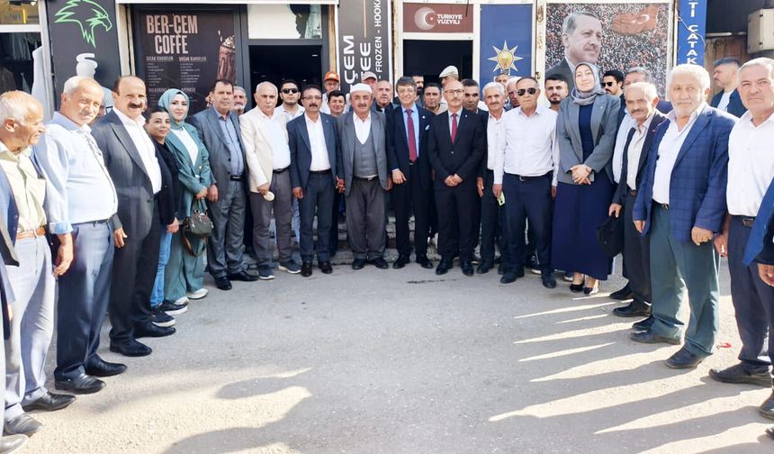 Türkmenoğlu’ndan Çatak ilçesine ziyaret