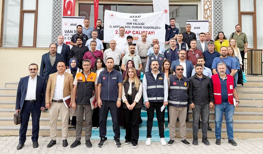 Van’da 2027-2031 İRAP hazırlıkları kapsamında 2. çalıştay düzenlendi