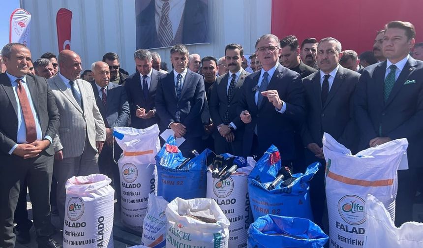 Van’da çiftçilere 750 milyon liralık tohum desteği!
