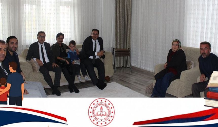 Edremit’te okul-aile iş birliğini güçlendiren anlamlı ziyaret