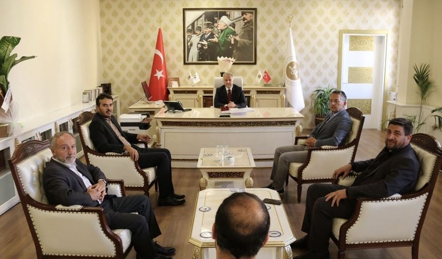 HÜDA PAR Van İl Başkanlığından Müftü Koçak’a ziyaret