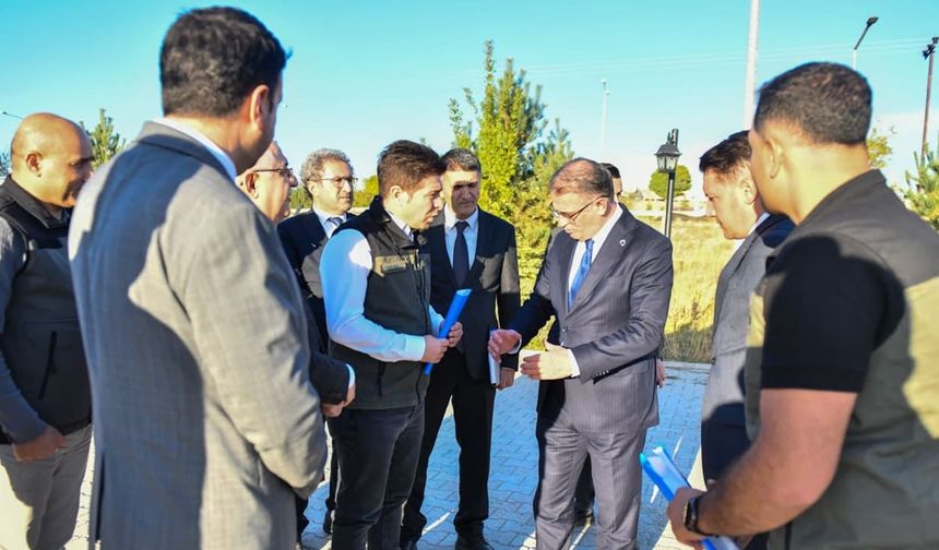 Vali Balcı, kentte yapılan yatırımları inceledi
