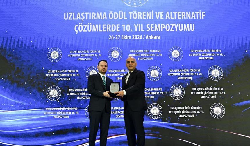 Van Cumhuriyet Başsavcısı Kara’ya uzlaştırma başarı ödülü