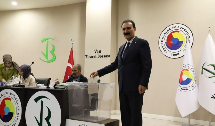 Van TB Başkanı Nayif Süer güven tazeledi