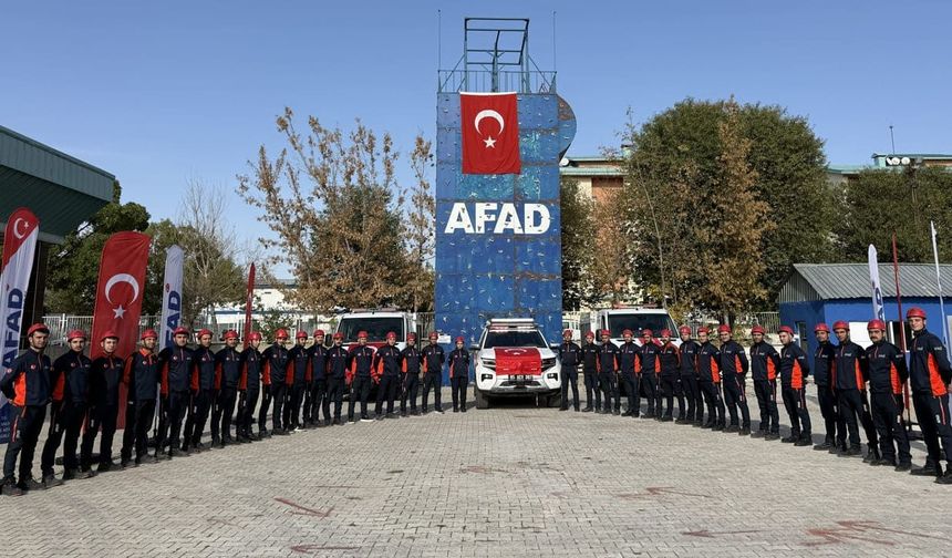 Van’da 33 yeni arama kurtarma teknisyeni göreve hazırlanıyor