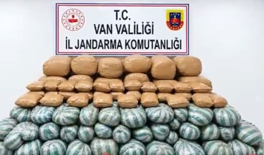 Van’da 517 kilogram zehirli madde ele geçirildi