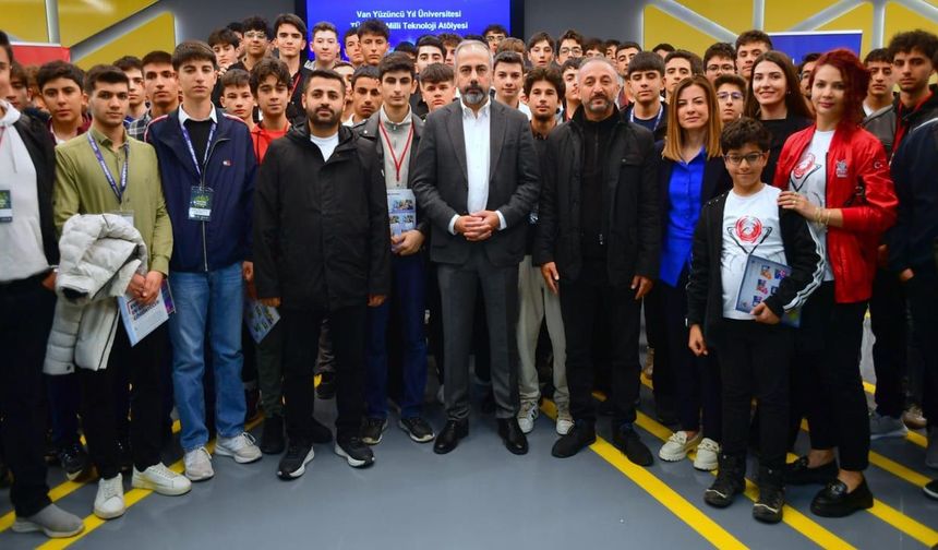 Van’da 75 öğrenci bilim ve teknolojiyle buluştu