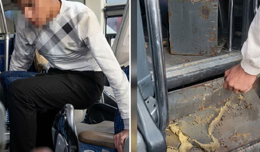 Van’dan Ankara'ya giden otobüsün gizli bölmesinde 5 düzensiz göçmen yakalandı