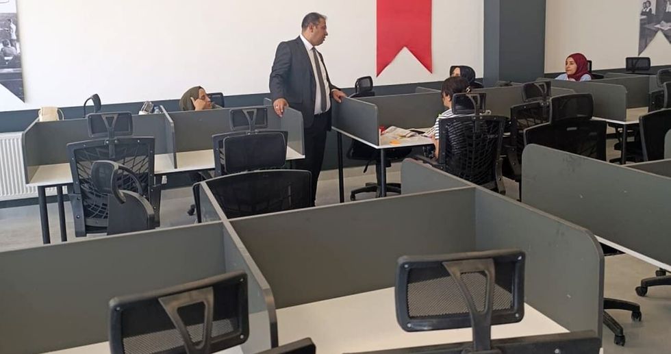 Edremit Etüt Merkezi’nde eğitim çalışmaları incelendi