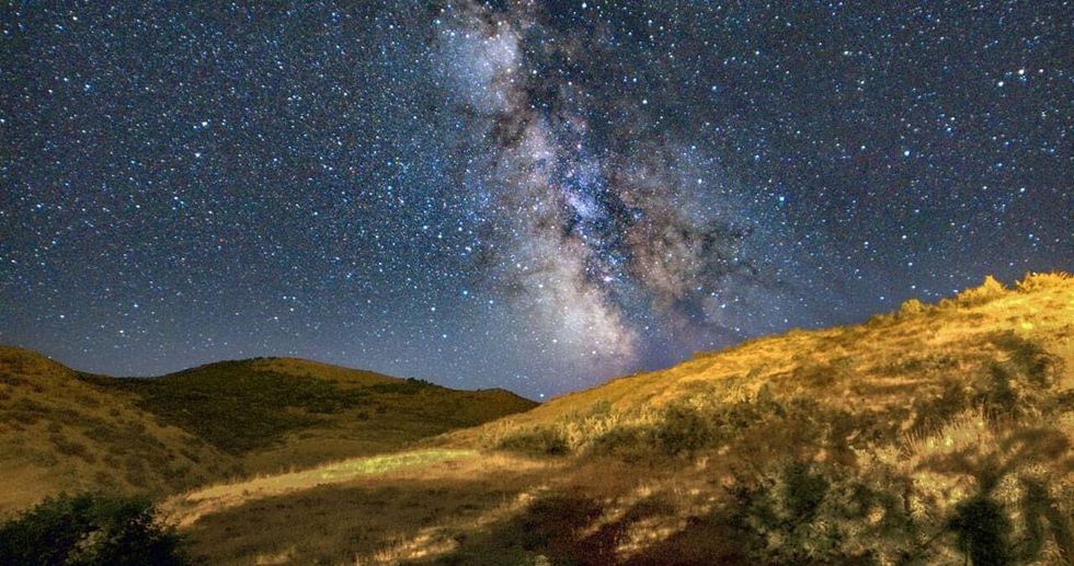 Nemrut Kalderası’nda gökyüzü şöleni