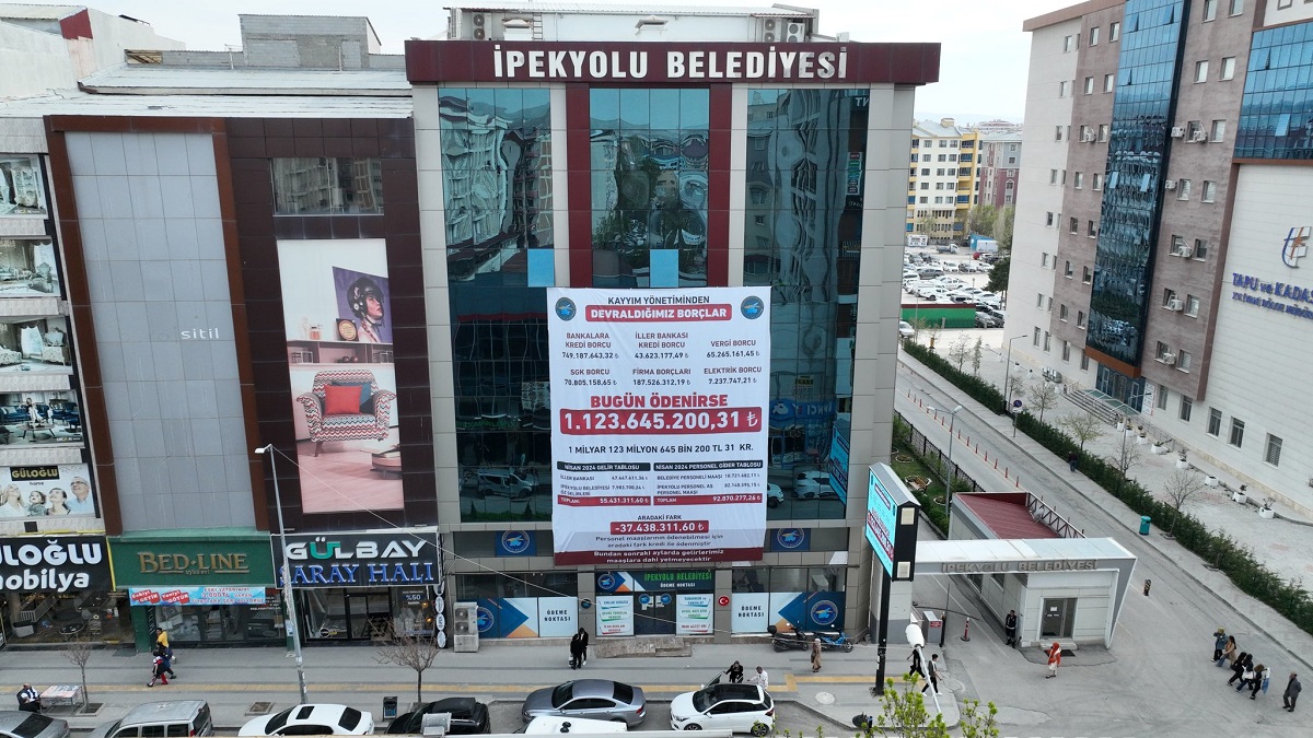 Ipekyolu Belediyesi Borç Tutarı