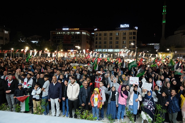 Van Gazze Meşaleli Yürüyüş (7)