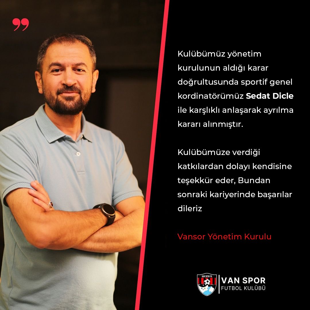 Sedat Dicle Vanspor