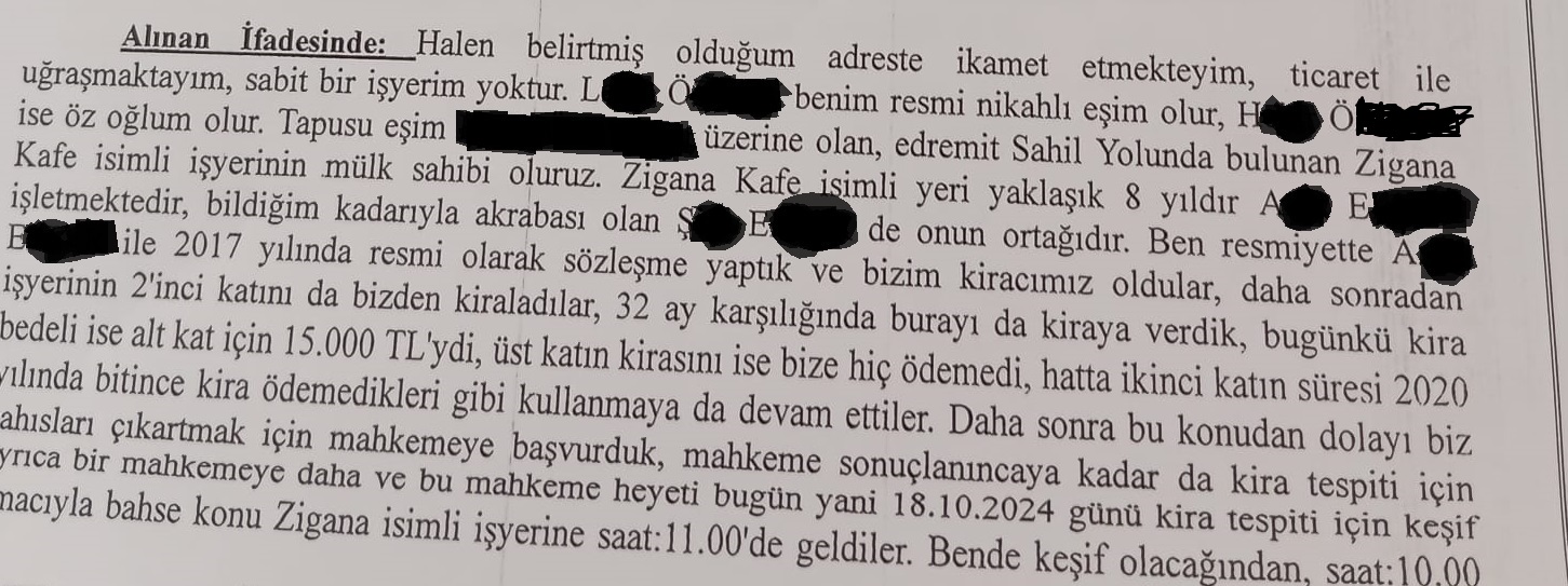 Turan Özcan Ifadesi (1)