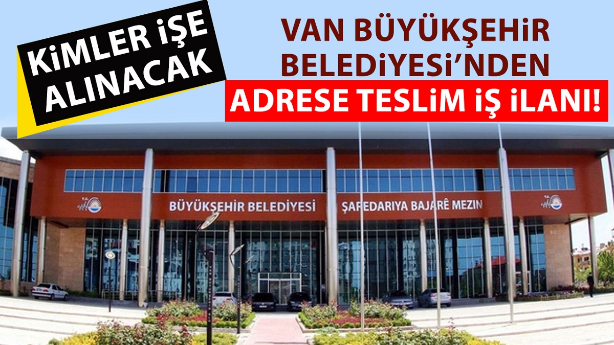 Van Büyükşehir Işçi Alımı Torpil (1)